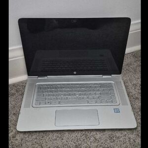 HP  "SPECTRE" Silver 2-in-1 Laptop – Sleek Silver 360 Convertible Laptop